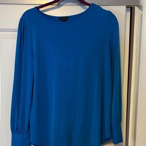 Ann Taylor Factory Women's Blue Blouse